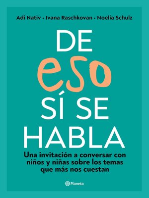 cover image of De eso sí se habla